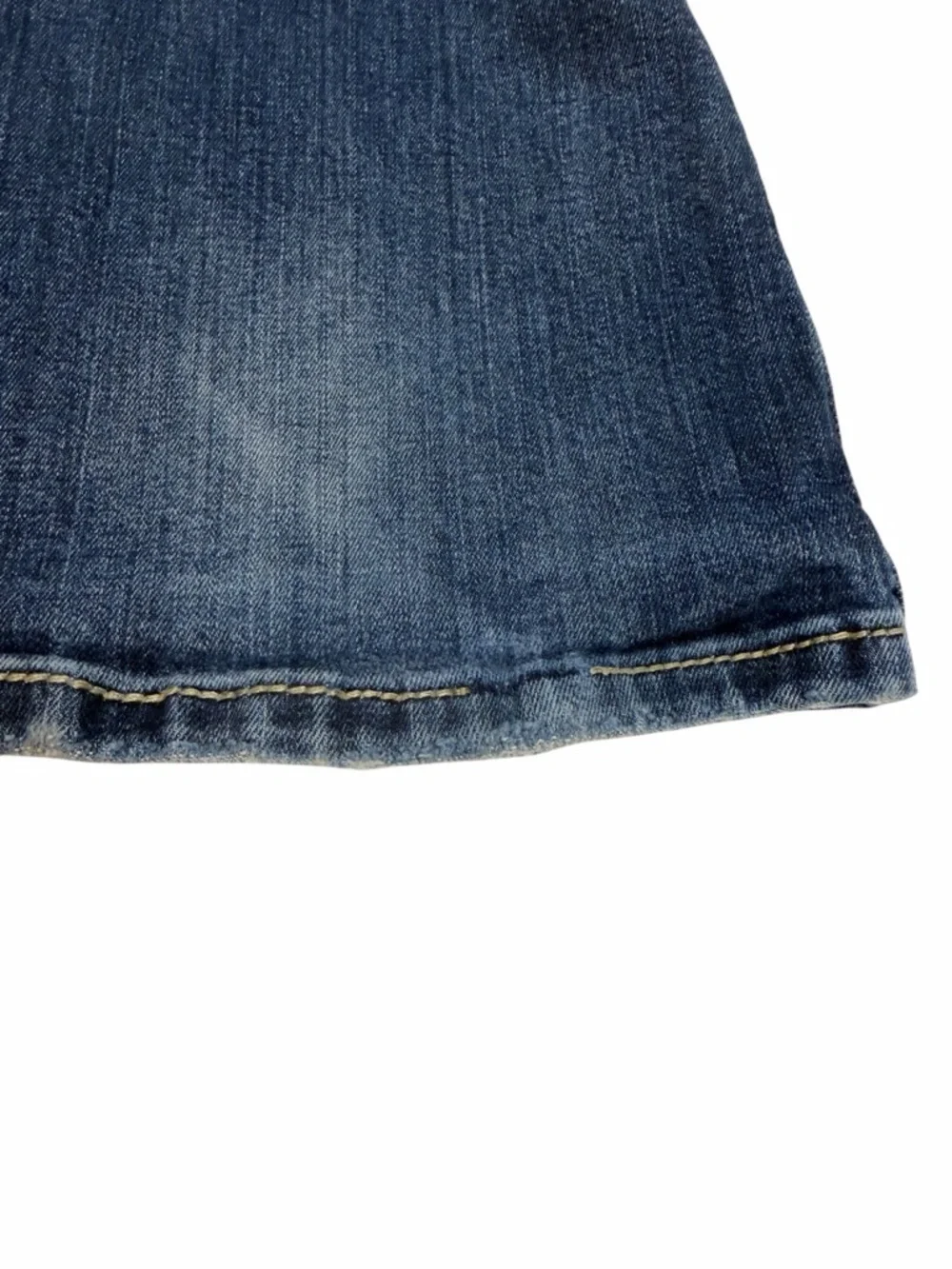 Miss Me Mid Rise Bootcut jeans embroidered metallic gold patch women’s 26 - Picture 15 of 16